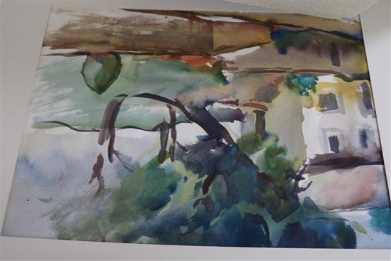 Erich Kraemer (1930-1994) Largest 34 x 45cm.